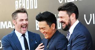 laughing