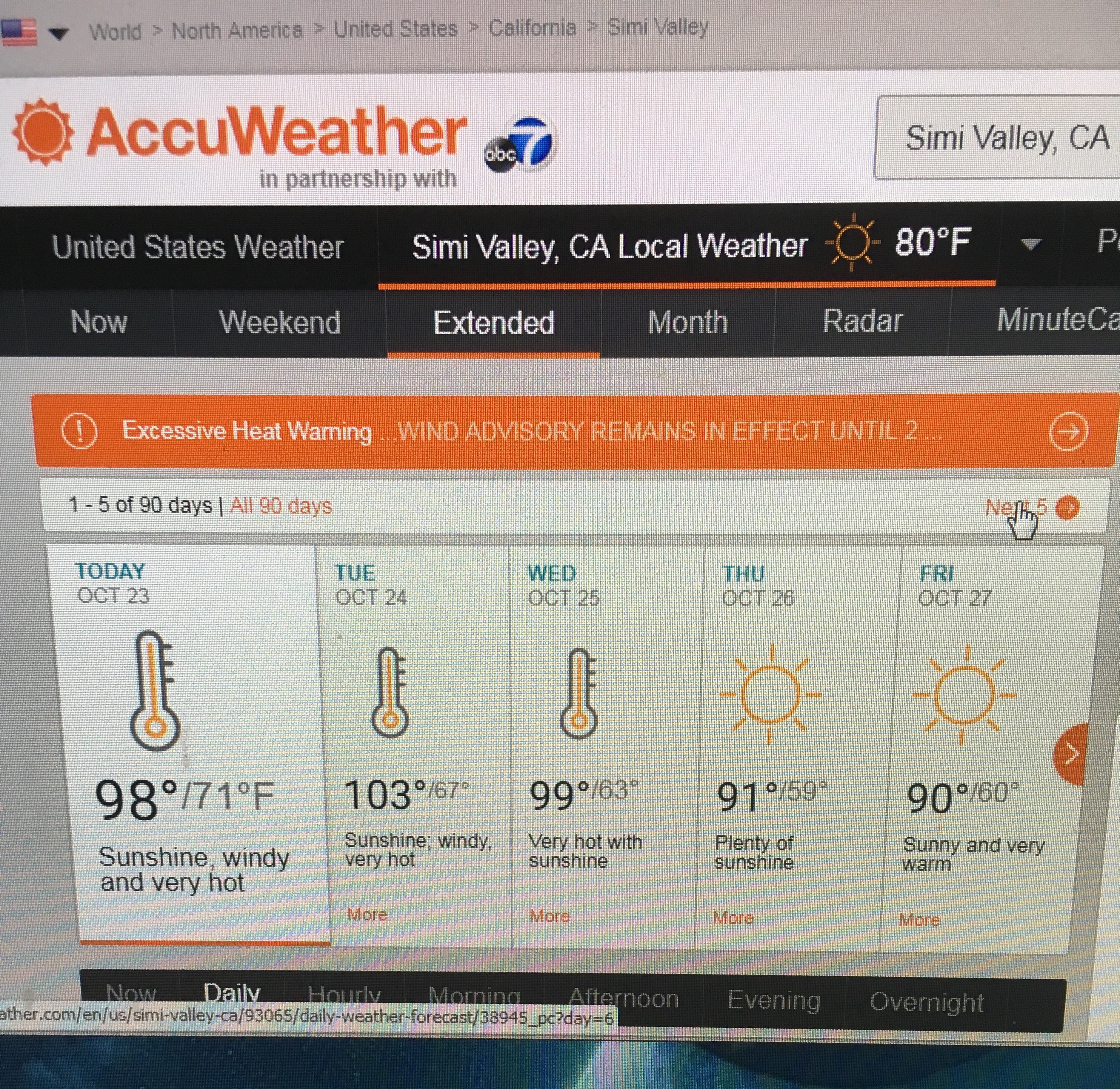 temps