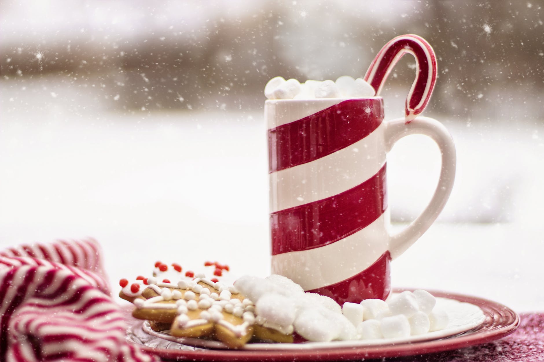 beverage blur candy candy cane